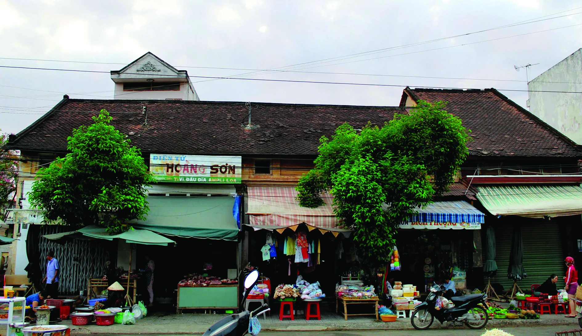 Góc cổ kính ở chợ cũ Trảng Bàng