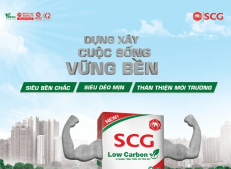 SCG sản xuất xi măng xanh thân thiện môi trường