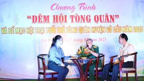 Gò Dầu: Tổ chức “Đêm hội tòng quân” năm 2025