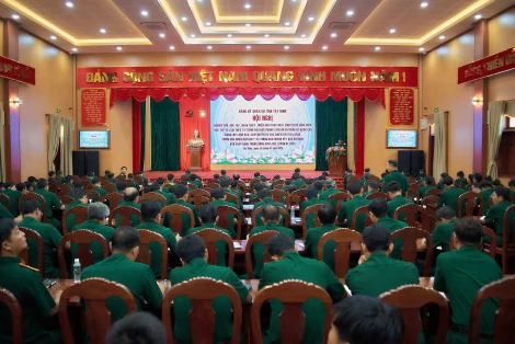 Đảng uỷ Quân sự tỉnh tổ chức học tập chuyên đề năm 2025