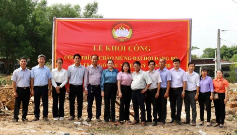 Gò Dầu: Khởi công 7 căn nhà đại đoàn kết cho hộ dân đặc biệt khó khăn