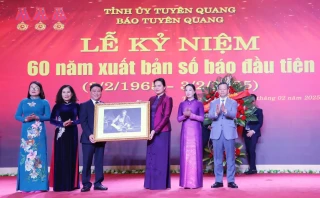 60 năm Báo Tuyên Quang xuất bản số báo đầu tiên