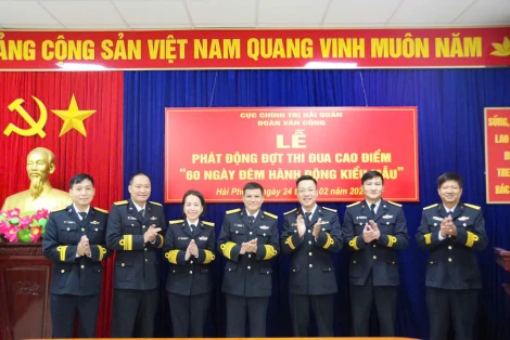 Đoàn Văn công Hải quân: Phát động thi đua “60 ngày đêm hành động kiểu mẫu”