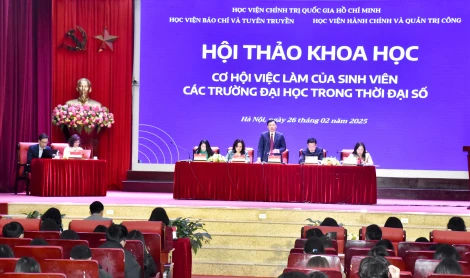 Hội thảo khoa học: “Cơ hội việc làm của sinh viên các trường đại học trong thời đại số”