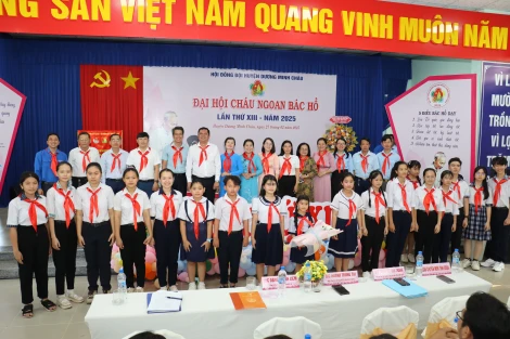 Tuyên dương 120 đại biểu Cháu ngoan Bác Hồ