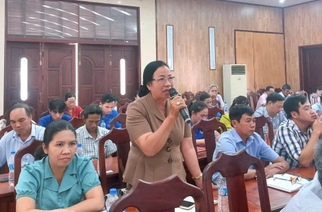 Tân Châu: Toạ đàm “Tăng cường công tác lãnh đạo, chỉ đạo thực hiện các mô hình dân vận”