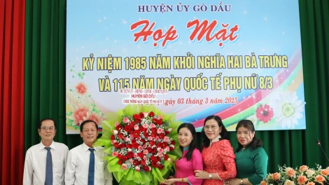 Gò Dầu: Họp mặt nữ lãnh đạo qua các thời kỳ