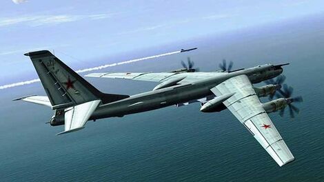 10 máy bay Tu-95 và hải quân Nga ồ ạt không kích Ukraine