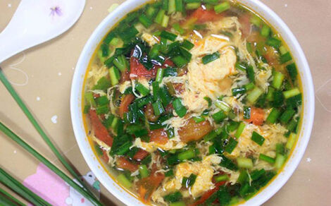 Cách nấu canh hẹ thanh mát