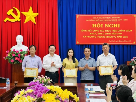 Hoà Thành: Triển khai chính sách bảo hiểm xã hội, bảo hiểm y tế năm 2025