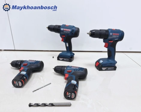 Máy khoan pin Bosch hỗ trợ đắc lực cho người dùng gia đình đến chuyên nghiệp