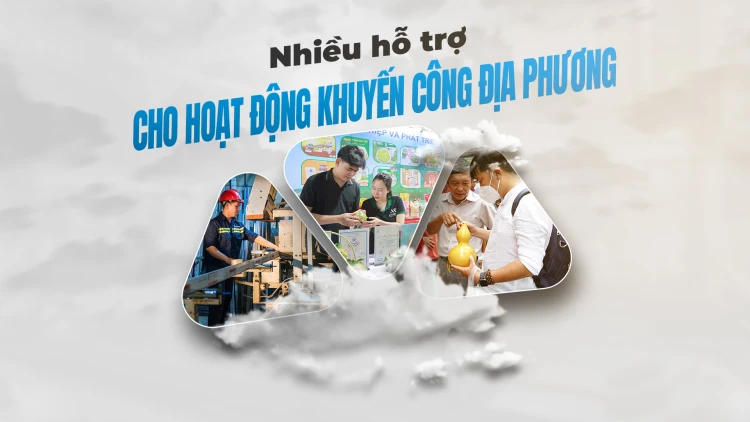 Nhiều hỗ trợ cho hoạt động khuyến công địa phương