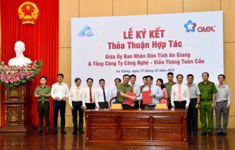 UBND tỉnh An Giang ký kết hợp tác với Tổng Công ty Công Nghệ - Viễn thông Toàn cầu (GTEL)