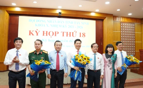 Sớm hoàn chỉnh hồ sơ, trình Uỷ ban Thường vụ Quốc hội phê chuẩn kết quả bầu Chủ tịch HĐND tỉnh