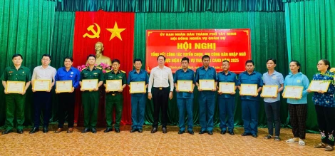 TP. Tây Ninh: Tiếp tục nâng cao chất lượng công tác tuyển chọn, gọi công dân nhập ngũ