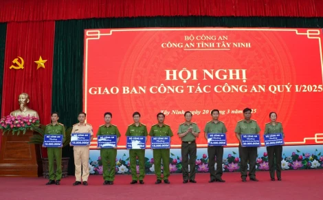 Quý I.2025: Nhiều tội phạm được kéo giảm so với cùng kỳ