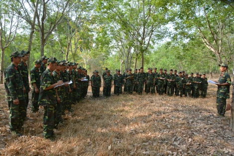 Vượt khó, hăng say luyện tập