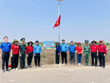 Tân Biên: Nhiều hoạt động chương trình "Tháng ba biên giới"