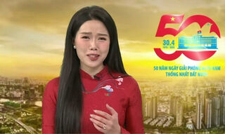 MC dẫn trực tiếp Lễ diễu binh 30/4 đang gây tranh luận là ai?