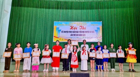 Gò Dầu: Hội thi kể chuyện theo sách bậc tiểu học lần thứ 22 năm 2025
