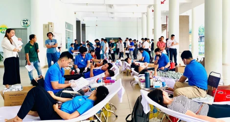 TP. Tây Ninh: Hơn 200 đơn vị máu được tiếp nhận tại ngày hội hiến máu nhân đạo