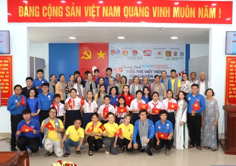 Thanh thiếu nhi Trảng Bàng và lời nhắn "Viết tiếp câu chuyện hoà bình"