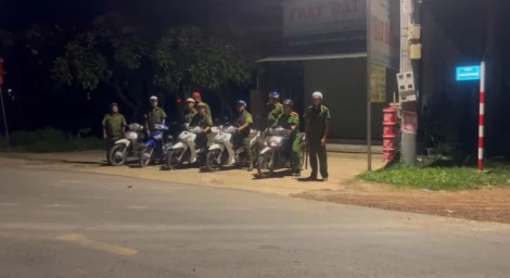 Công an xã Trường Tây: Điểm sáng trong phong trào thi đua