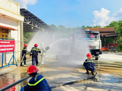 Thực tập phương án chữa cháy tại doanh nghiệp tư nhân Thịnh Thành Tài