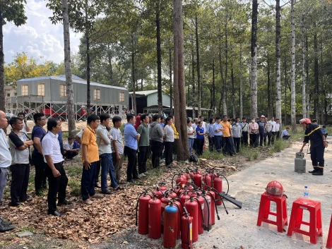 Nâng cao nhận thức và kỹ năng phòng cháy chữa cháy cho người dân