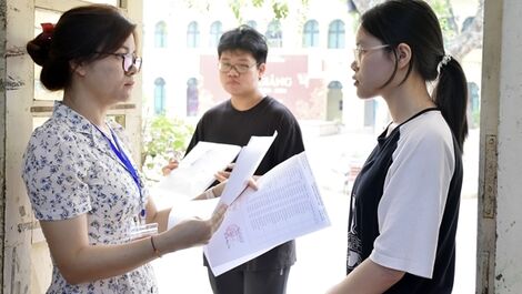 Không để sắp xếp bộ máy ảnh hưởng đến việc tổ chức thi tốt nghiệp THPT 2025