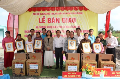 Châu Thành: Hoàn thành xoá nhà tạm, dột nát cho các hộ nghèo