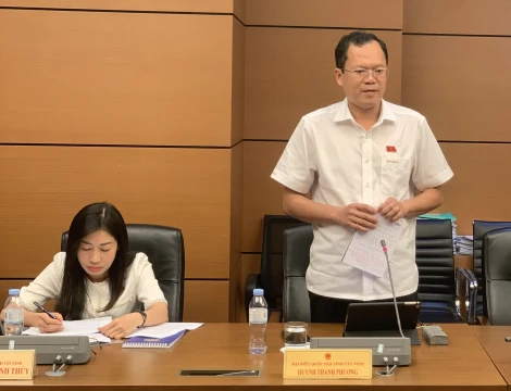 ĐBQH Huỳnh Thanh Phương: Cần quy định cụ thể cơ chế giám sát đối với Toà án Nhân dân khu vực và Viện Kiểm sát Nhân dân khu vực