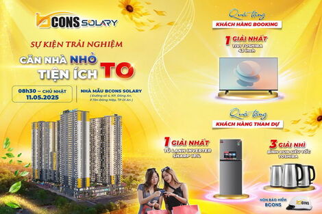Bcons Solary - Bài toán ưu việt cho căn hộ dưới 2 tỷ đồng