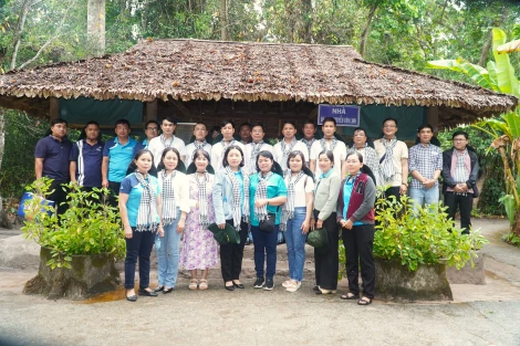 Đoàn công tác Vụ địa phương II, Văn phòng Trung ương Đảng, Văn phòng Thành uỷ Đà Nẵng về nguồn tại Tây Ninh