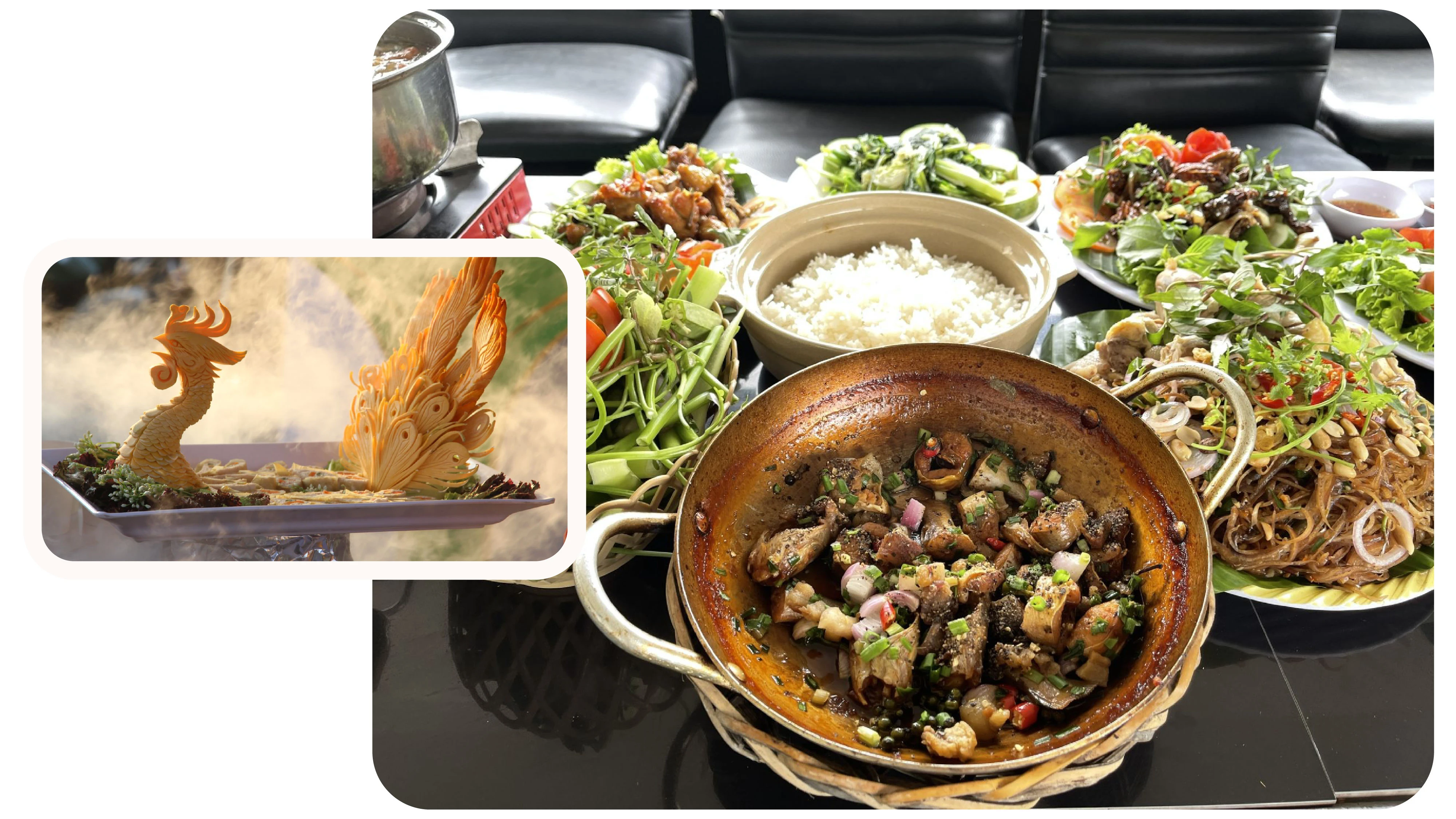 Các món ăn đặc sắc của Tây Ninh.