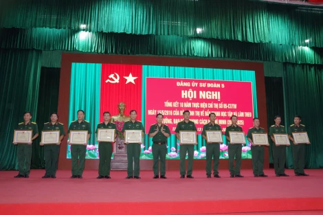 Sư đoàn 5: Nhiều mô hình hay trong học tập và làm theo tư tưởng, đạo đức, phong cách Hồ Chí Minh
