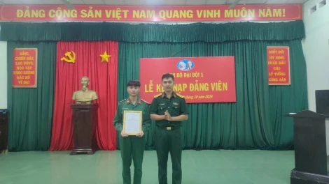 Tạo nguồn phát triển đảng viên ở các tổ chức Đảng quân sự