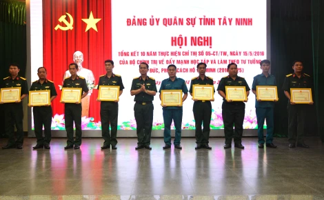 Nhiều mô hình mới, cách làm hay, góp phần thực hiện thắng lợi nhiệm vụ quân sự