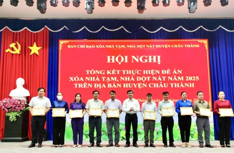 Châu Thành: Hơn 19 tỷ đồng thực hiện chương trình xoá nhà tạm, dột nát