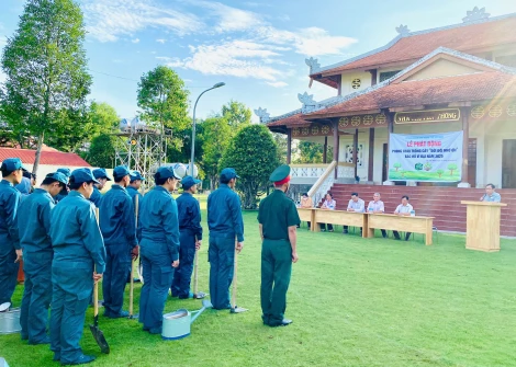 TP. Tây Ninh: Phát động phong trào trồng cây nhân kỷ niệm 135 năm ngày sinh nhật Bác