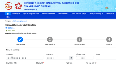 Nhận trợ cấp thất nghiệp online: Thủ tục cực nhanh