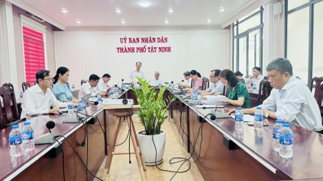 Ban Kinh tế - Xã hội HĐND TP. Tây Ninh thẩm tra các tờ trình trình kỳ họp thứ 16 HĐND Thành phố