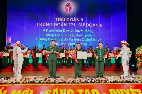 Lan toả việc học và làm theo Bác ở Tiểu đoàn 9, Trung đoàn 271