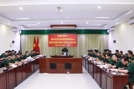 Lực lượng vũ trang tỉnh hoàn thành tốt nhiệm vụ quân sự, quốc phòng 6 tháng đầu năm 2025