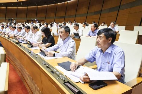 Xem xét, quyết định về ngày bầu cử, rút ngắn nhiệm kỳ Quốc hội