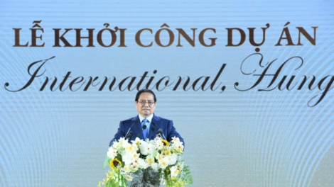Thủ tướng Phạm Minh Chính dự lễ khởi công Dự án Trump International Hung Yen