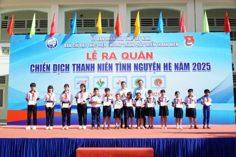 Ra quân chiến dịch Thanh niên tình nguyện hè năm 2025