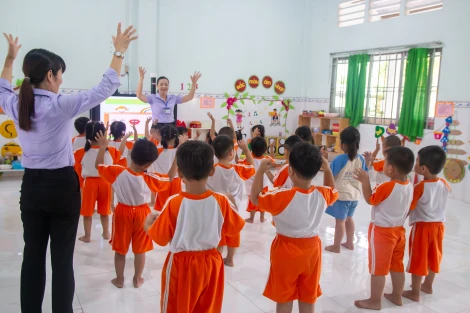 Trường Mầm non Suối Ngô: Điểm sáng trong giáo dục mầm non