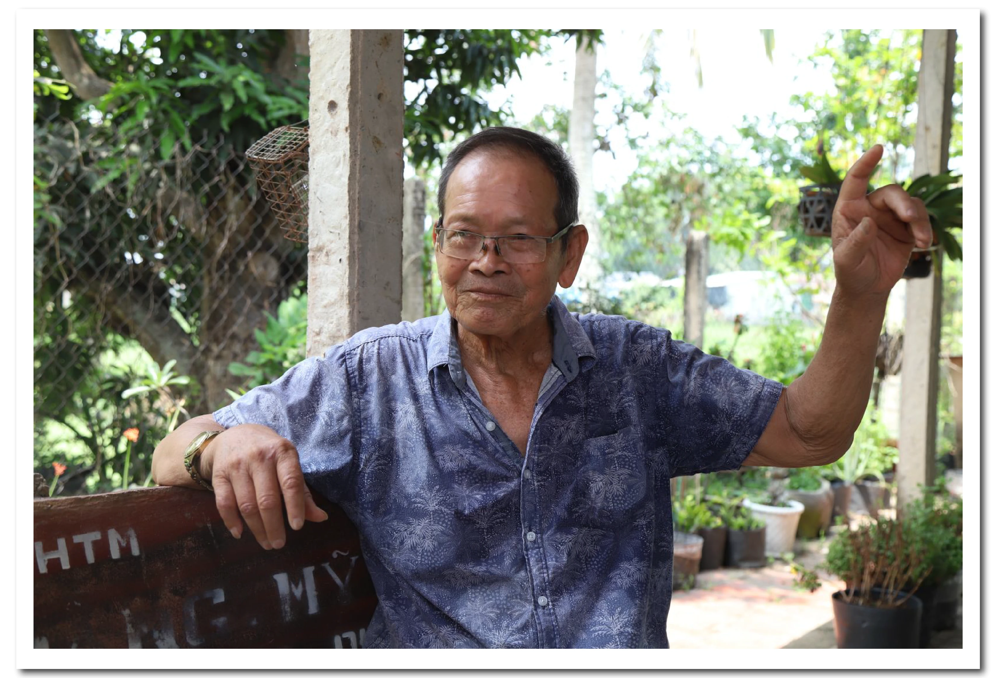 Ông Nguyễn Văn Ngẫu từng nhiều lần đạt danh hiệu kiện tướng lao động trong thời gian xây dựng hồ chứa nước Dầu Tiếng.