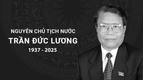 Tổ chức tang lễ nguyên Chủ tịch nước Trần Đức Lương theo nghi thức Quốc tang